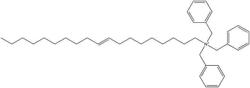 (9-Nonadecenyl)tribenzylaminium Struktur