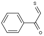 2-Phenyl-2-oxoethanethial Struktur