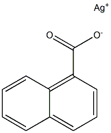 1-Naphthoic acid silver(I) salt Struktur