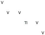 Pentavanadium thallium Struktur