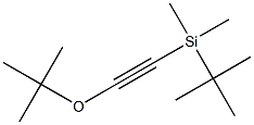 1-(tert-Butyldimethylsilyl)-2-tert-butoxyacetylene Struktur