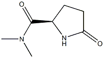 (2R)-N,N-Dimethyl-5-oxo-2-pyrrolidinecarboxamide Struktur