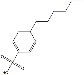 4-Hexylbenzenesulfonic acid Struktur