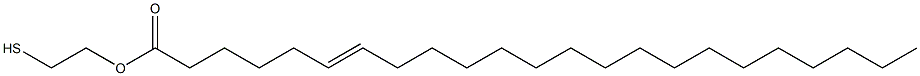 6-Tricosenoic acid 2-mercaptoethyl ester Struktur