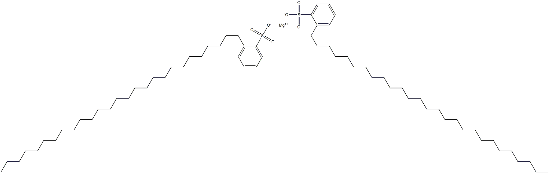 Bis(2-heptacosylbenzenesulfonic acid)magnesium salt Struktur