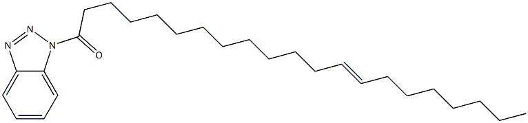 1-(1-Oxo-13-henicosenyl)-1H-benzotriazole Struktur