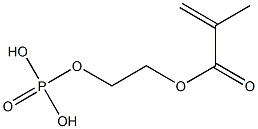 Methacryloyloxyethyl phosphate Struktur