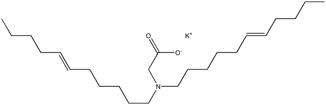 N,N-Di(6-undecenyl)aminoacetic acid potassium salt Struktur