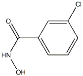 3-Chlorobenzenecarbohydroxamic acid Struktur