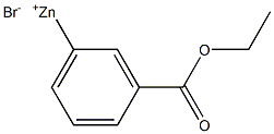 [3-(Ethoxycarbonyl)phenyl] zinc bromide Struktur