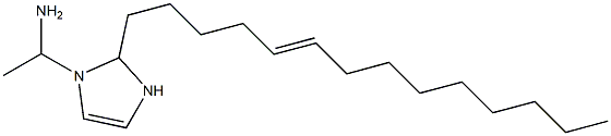 1-(1-Aminoethyl)-2-(5-tetradecenyl)-4-imidazoline Struktur