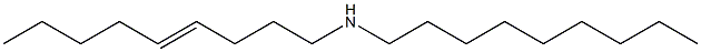 N-Nonyl-4-nonen-1-amine Struktur