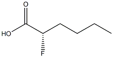 (S)-2-Fluorocaproic acid Struktur