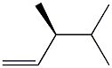 (3S)-3,4-Dimethyl-1-pentene Struktur