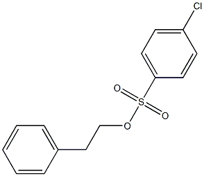 4-Chlorobenzenesulfonic acid phenethyl ester Struktur