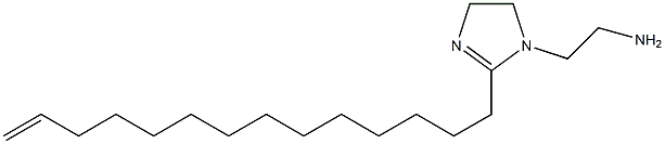 1-(2-Aminoethyl)-2-(13-tetradecenyl)-2-imidazoline Struktur