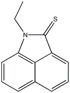 1-Ethylbenz[cd]indole-2(1H)-thione Struktur