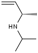 [S,(+)]-N-Isopropyl-1-methylallylamine Struktur