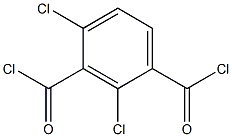 2,4-Dichloroisophthalic acid dichloride Struktur