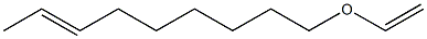 Ethenyl 7-nonenyl ether Struktur