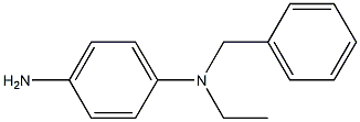 N-Benzyl-N-ethyl-p-phenylenediamine Struktur