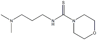 N-[3-(Dimethylamino)propyl]morpholine-4-carbothioamide Struktur