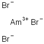 Americium(III) tribromide Struktur