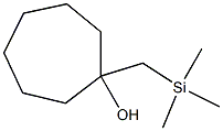 1-(Trimethylsilylmethyl)cycloheptanol Struktur