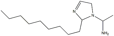 1-(1-Aminoethyl)-2-nonyl-3-imidazoline Struktur