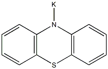 10-Potassio-10H-phenothiazine Struktur