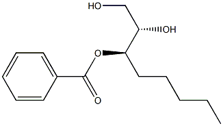 (2S,3R)-3-Benzoyloxyoctane-1,2-diol Struktur