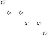 Pentachromium strontium Struktur