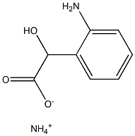 (+)-o-Amino-L-mandelic acid ammonium salt Struktur