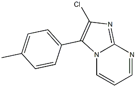 2-Chloro-3-(p-tolyl)imidazo[1,2-a]pyrimidine Struktur