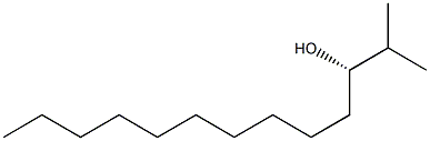 [S,(-)]-2-Methyl-3-tridecanol Struktur