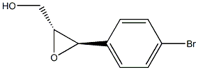 (2R,3R)-3-(4-Bromophenyl)oxirane-2-methanol Struktur