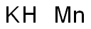 Manganese potassium Struktur