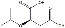 [R,(+)]-(1-Methylethoxy)succinic acid Struktur