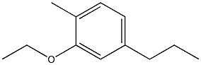 1-Ethoxy-2-methyl-5-propylbenzene Struktur