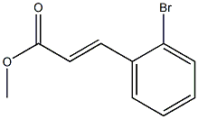 3-(2-Bromophenyl)acrylic acid methyl ester Struktur