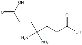 4,4-Diaminopimelic acid Struktur