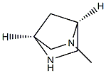 (1S,4S)-2-Methyl-2,5-diazabicyclo[2.2.1]heptane Struktur