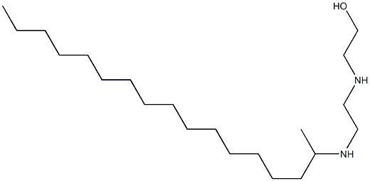 2-[[2-[(1-Methylhexadecyl)amino]ethyl]amino]ethanol Struktur