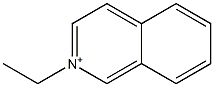 2-Ethylisoquinolinium Struktur