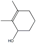 2,3-Dimethyl-2-cyclohexen-1-ol Struktur