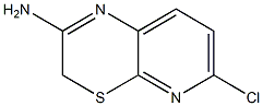 6-Chloro-3H-pyrido[2,3-b][1,4]thiazin-2-amine Struktur