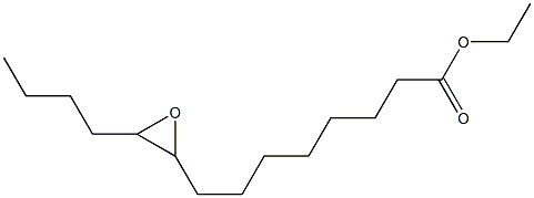 9,10-Epoxytetradecanoic acid ethyl ester Struktur