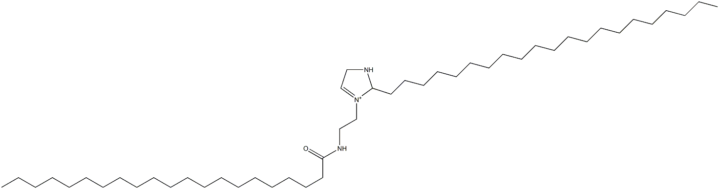 3-[2-(Henicosanoylamino)ethyl]-2-henicosyl-3-imidazoline-3-ium Struktur