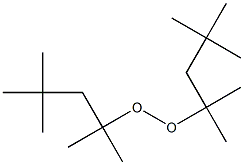 Bis(1,1,3,3-tetramethylbutyl) peroxide Struktur