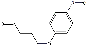 4-(4-Nitrosophenoxy)butanal Struktur